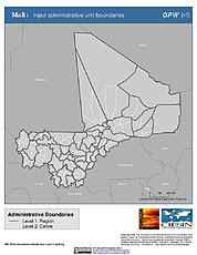 Map: Administrative Boundaries: Mali