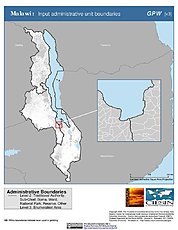 Map: Administrative Boundaries: Malawi