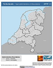 Map: Administrative Boundaries: Netherlands