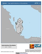 Map: Administrative Boundaries: Qatar
