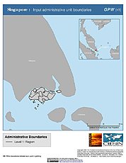Map: Administrative Boundaries: Singapore