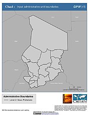 Map: Administrative Boundaries: Chad