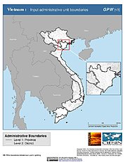 Map: Administrative Boundaries: Vietnam
