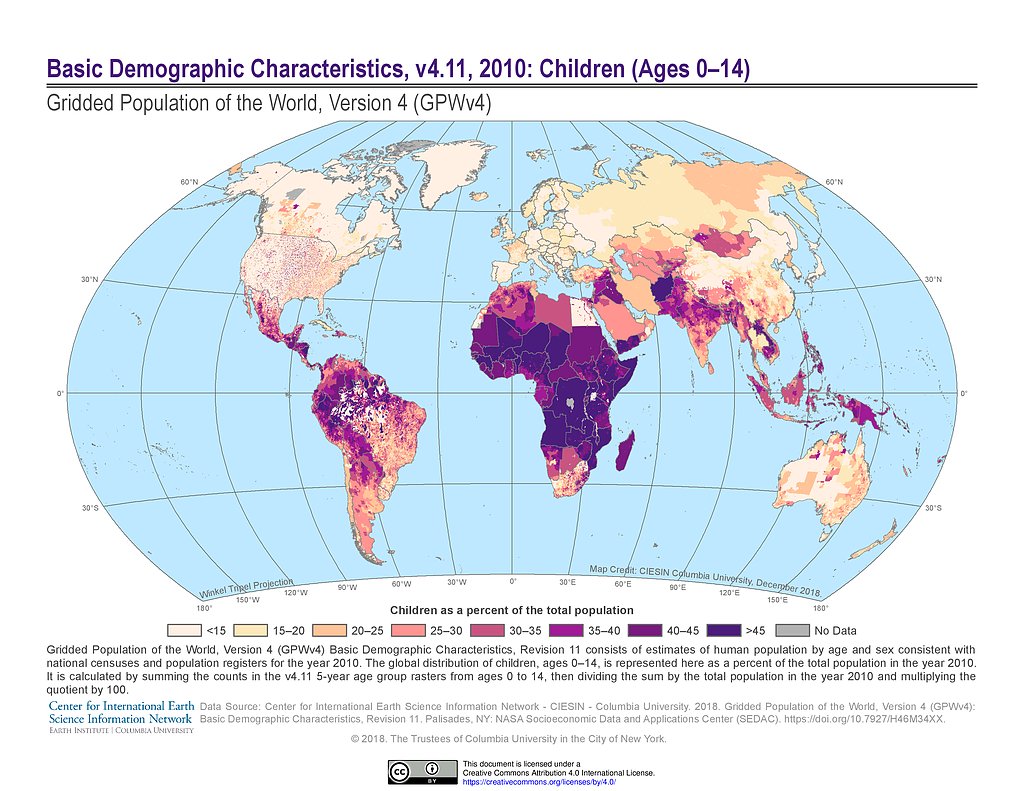 Maps Gridded Population Of The World Gpw V4 Sedac