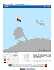 Map: Population Density (2000): Aruba