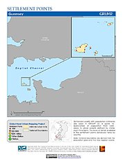 Map: Settlement Points: Guernsey