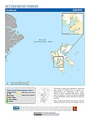 Map: Settlement Points: Svalbard