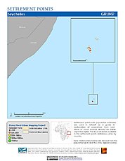 Map: Settlement Points: Seychelles