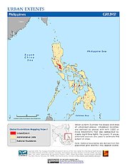 Map: Urban Extents: Philippines
