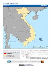 Map: Urban Extents: Vietnam