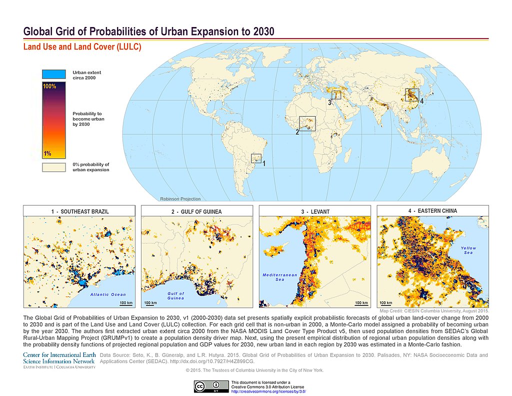 Land-use change scenarios in the BRB in the HRB. Extreme land use