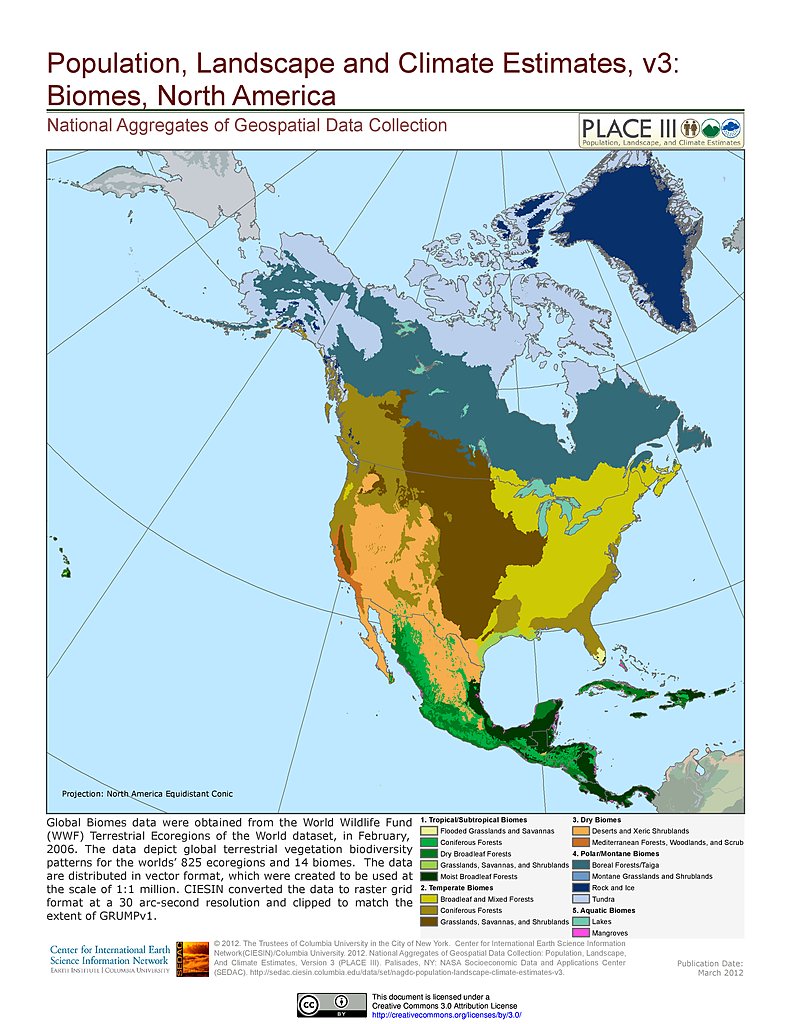 climate map of north america Map Gallery Sedac climate map of north america