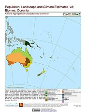 Map: Biomes: Oceania