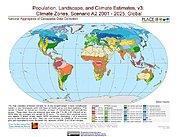 Map: A2 - Climate Zones (2001-2025)
