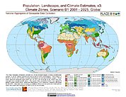 Map: B1 - Climate Zones (2001-2025)
