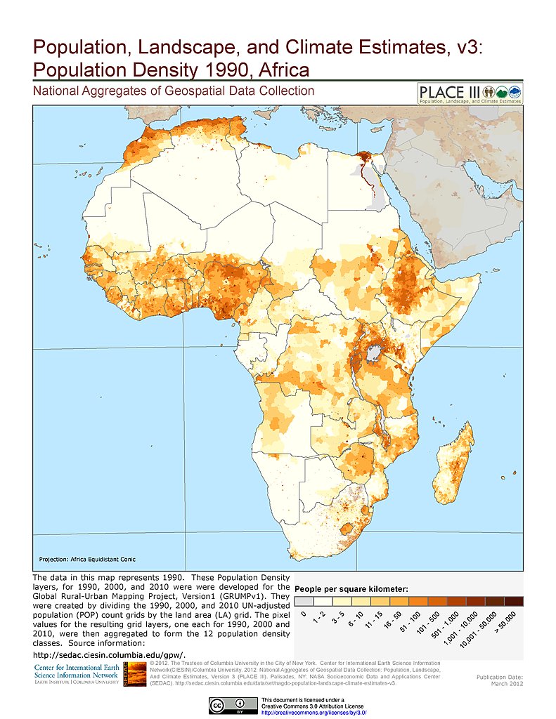 Maps Population Landscape And Climate Estimates Place V3
