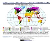 Map: PLACE, v4: Climate Zones 2051–2075, Scenario A1FI