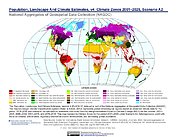Map: PLACE, v4: Climate Zones 2001–2025, Scenario A2