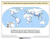 Map: Multihazard Frequency & Distribution