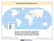 Map: Volcano Hazard Frequency & Distribution