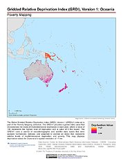 Map: GRDIv1: Oceania