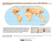 Map: GDP in Market Exchange Rate (2000)
