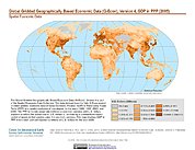 Map: GDP in Purchasing Power Parity (2005)