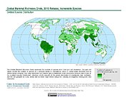 Map: Mammal Richness - Vulnerable, 2015