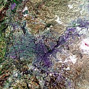 Map: Landsat Image: Amman, Jordan