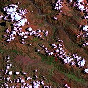 Map: Landsat Image: Cuzco, Peru