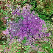 Map: Landsat Image: Guadalajara, Mexico