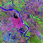 Map: Landsat Image: Hanoi, Vietnam