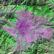 Map: Landsat Image: Kathmandu, Nepal