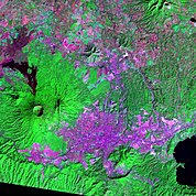 Map: Landsat Image: San Salvador, El Salvador