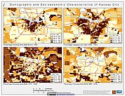 Map: Demographic & Socioeconomic Characteristics (2000): Kansas City, MO