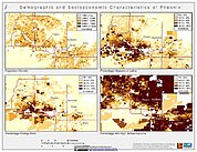 Map: Demographic & Socioeconomic Characteristics (2000): Phoenix, AZ