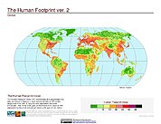 Map: Human Footprint Index, v2