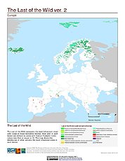 Map: Last of the Wild, v2: Europe