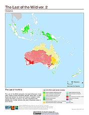Map: Last of the Wild, v2: Oceania