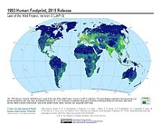 Map: Human Footprint (1993)
