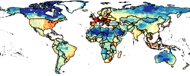 Land and Geographic Unit Area Grids, v3: Gridded Population of the World  (GPW), v3 | SEDAC